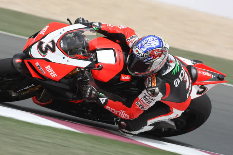 Max Biaggi verzaubert Aprilia