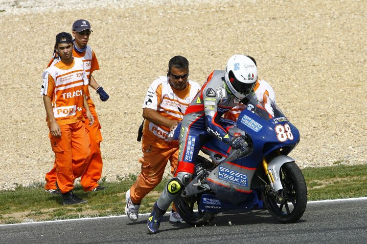 Michael Ranseder auf Maxtra 125