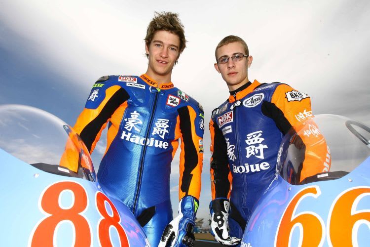 Michi Ranseder und Matthew Hoyle