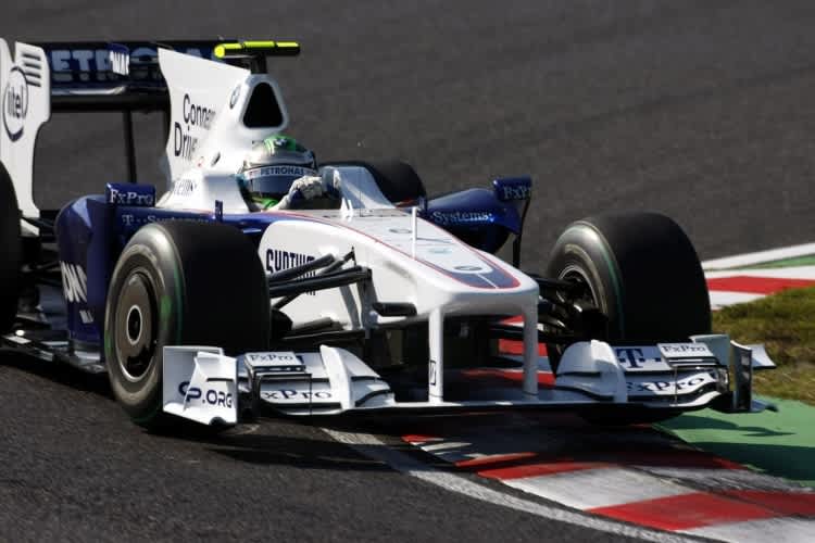 Heidfeld: Die schnellste Runde des Donnerstags.