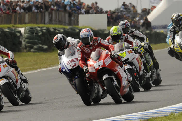 Die verhängnissvolle Berührung zwischen Hayden und Lorenzo 