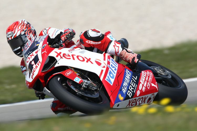 Noriyuki Haga bleibt trotz Position 12 cool