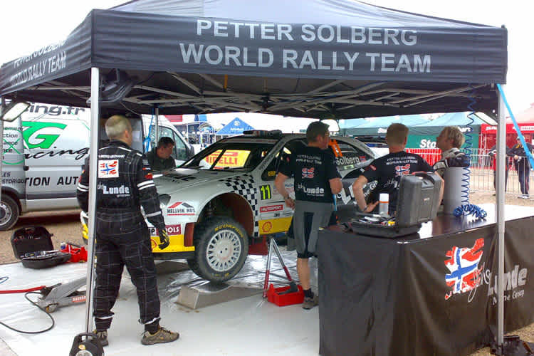 Petter Solberg setzte die erste Polen-Bestmarke