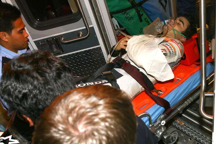 Dani Pedrosa: Luxation des linken Handgelenks