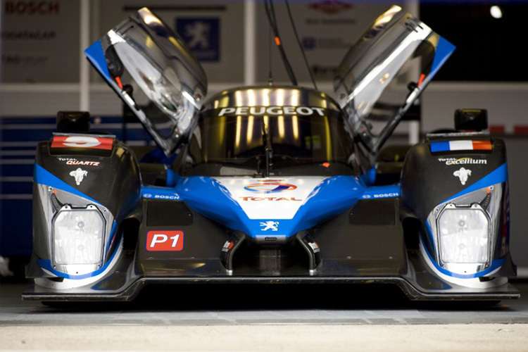 Die neue Front des Peugeot 908