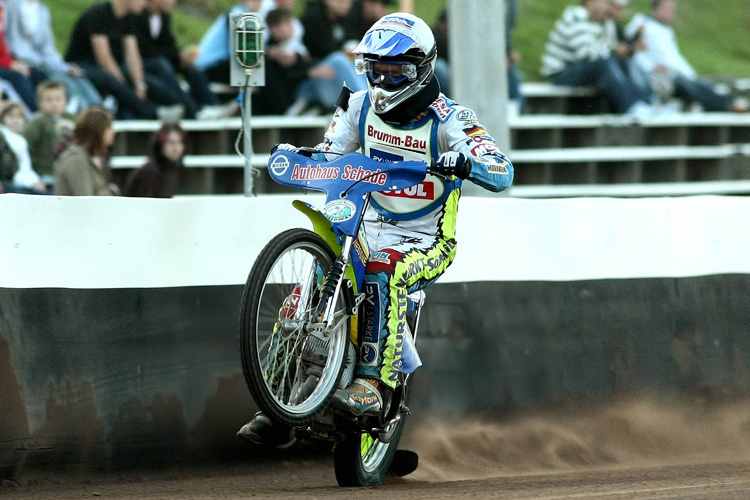 Ronny Weis unterhielt die Fans gut