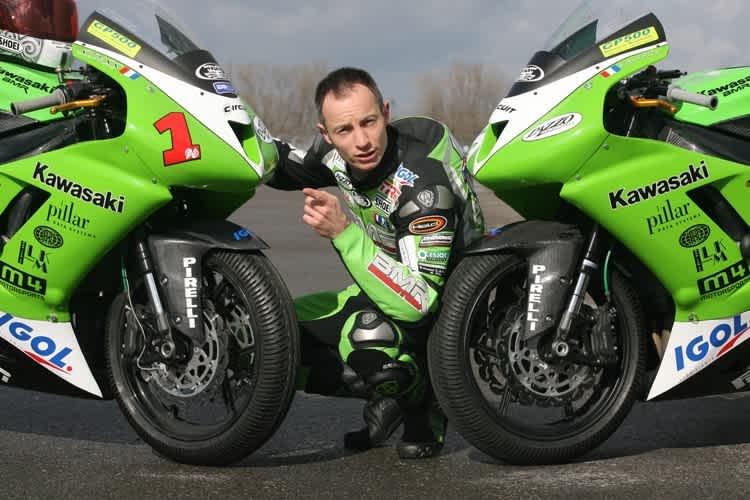 Sebastien Diss war 2007 der letzte deutsche Meister in grün.