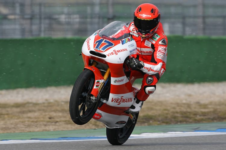 Heisser Bradl im coolen Hockenheim