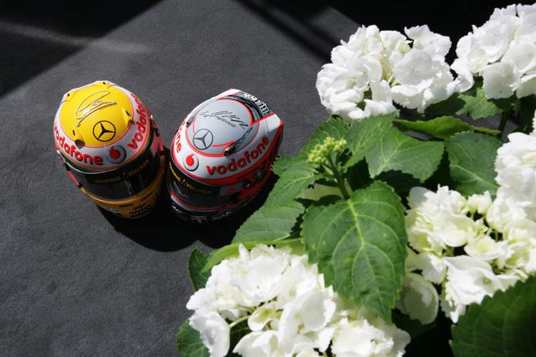 McLaren-Fahrerhelme brillieren in Monaco