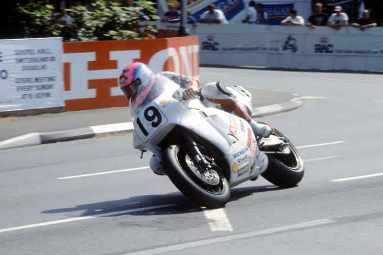 Steve Hislop bei seinem legendären Sieg 1992