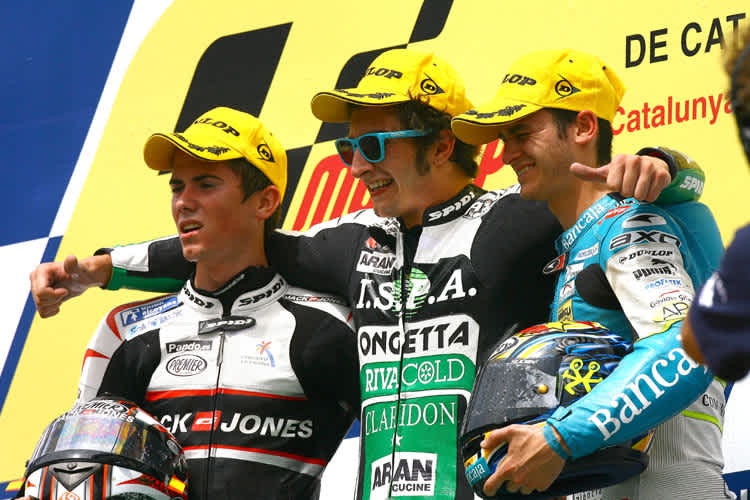 Terol, Iannone, Gadea: Podest in Barcelona