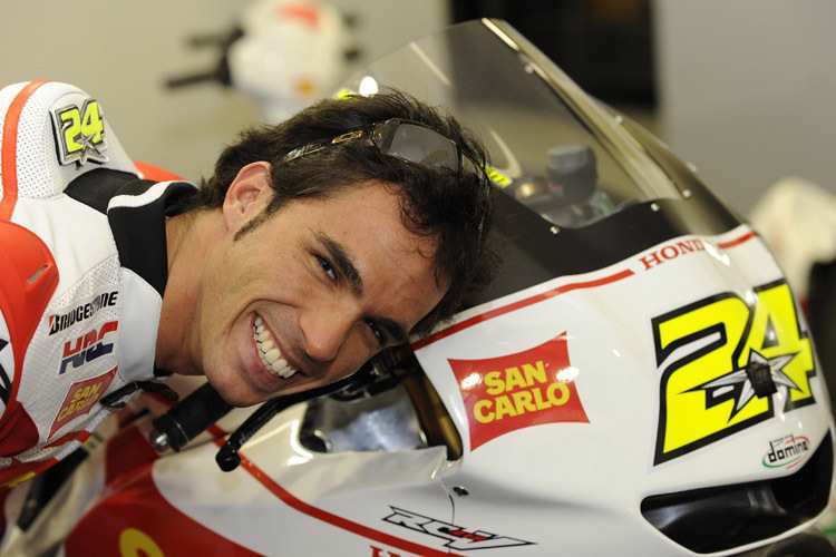 Toni Elias: Mit der Honda ein Herz und eine Seele