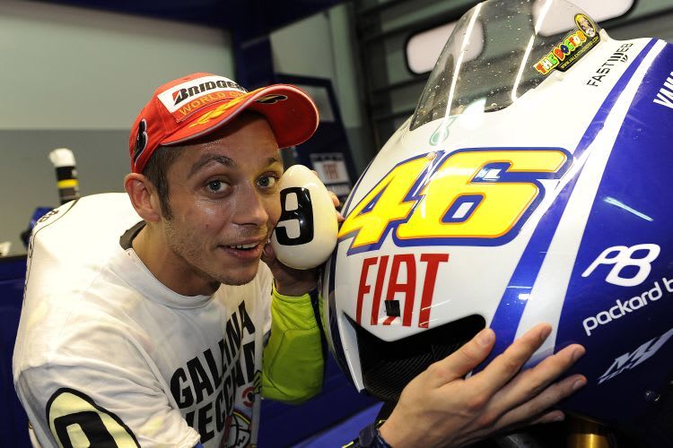 Rossi am Sachsenring: Ohne Reifentricks