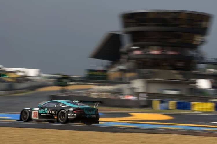 2008 startete Vitaphone mit einem Aston Martin in Le Mans