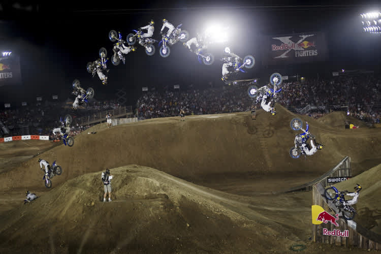 Für die X-Fighters wird ein Riesenaufwand betrieben