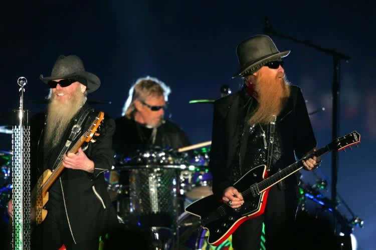 ZZ Top im Lautstärken-Wettstreit mit der Formel 1