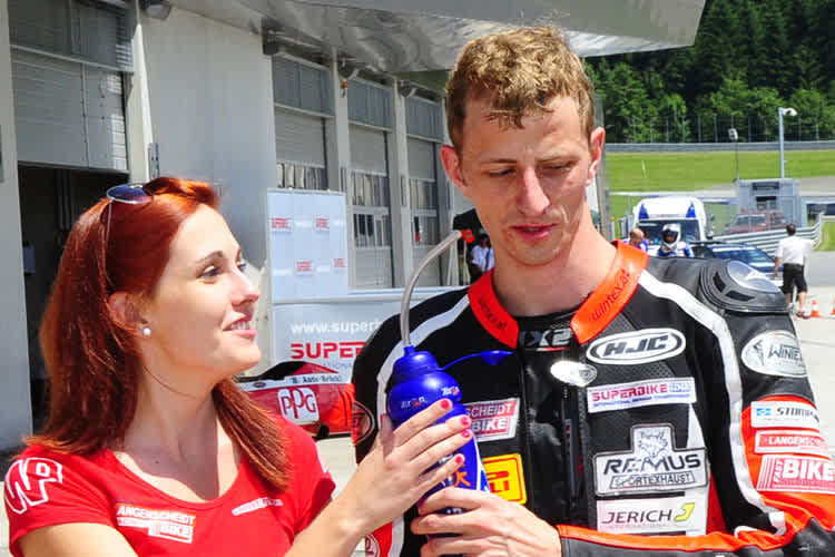 Stefan Kerschbaumer mit Freundin Christina Hofer wollen WM-Luft schnuppern