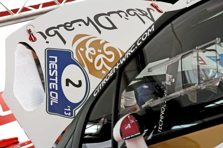 Der Citroën DS3 WRC von Mikko Hirvonen