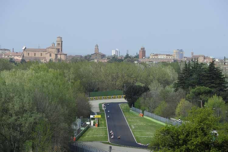 Eine beeindruckende Kulisse für Motorsport