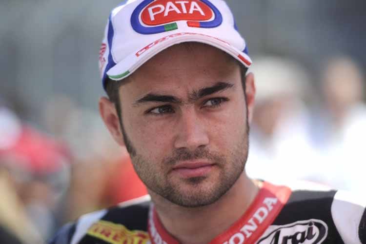 Leon Haslam vor dem Rennen