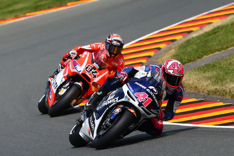 Hier hatte Espargaro noch die Nase vorn