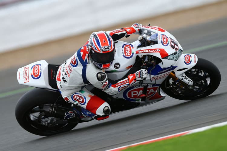 Leon Haslam kam in Silverstone nicht in Schwung