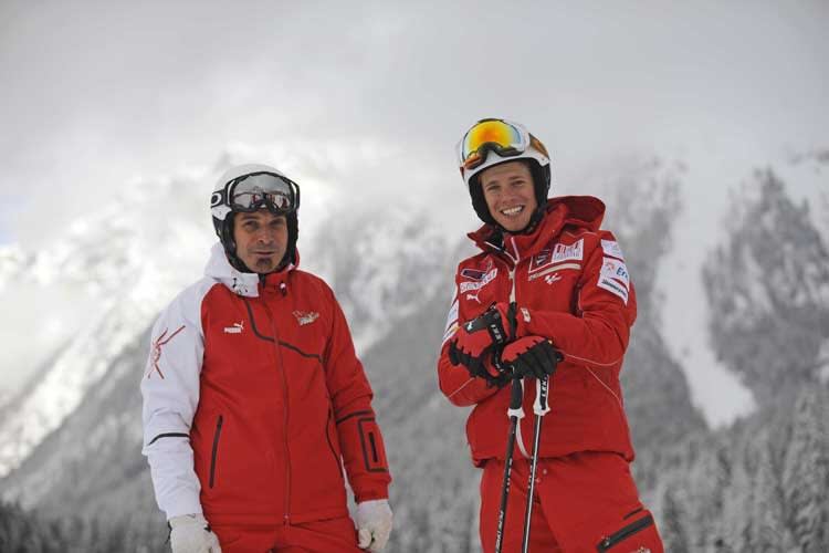 Teammanager Guareschi und Stoner