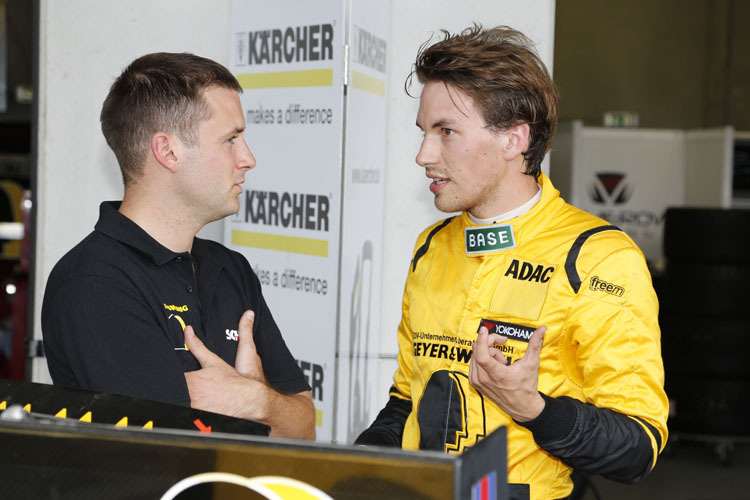 Nick Tandy und Christian Engelhart (re.)