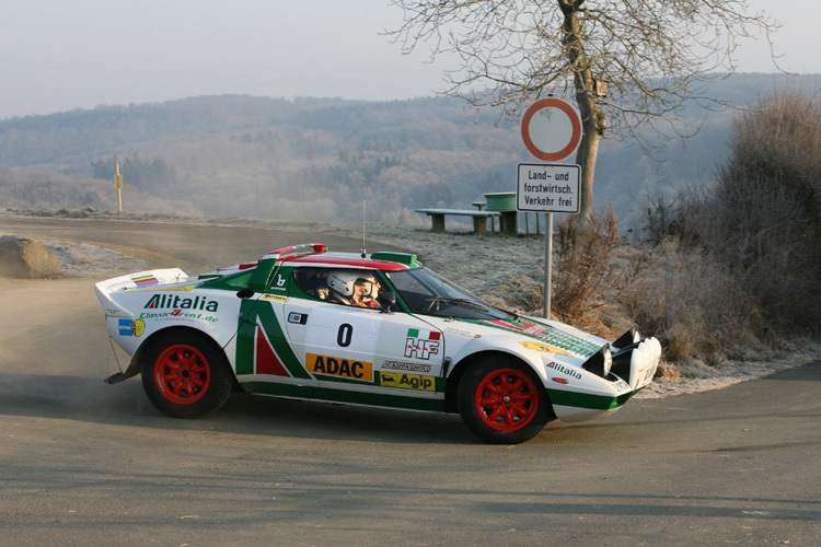 Claus Aulenbacher im Lancia Stratos