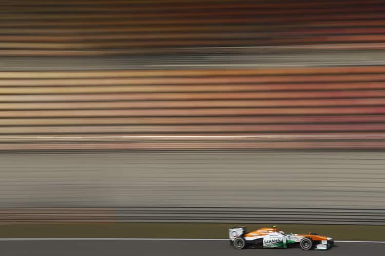 Adrian Sutil: «Die warmen Temperaturen schmeckten unserem Auto nicht»