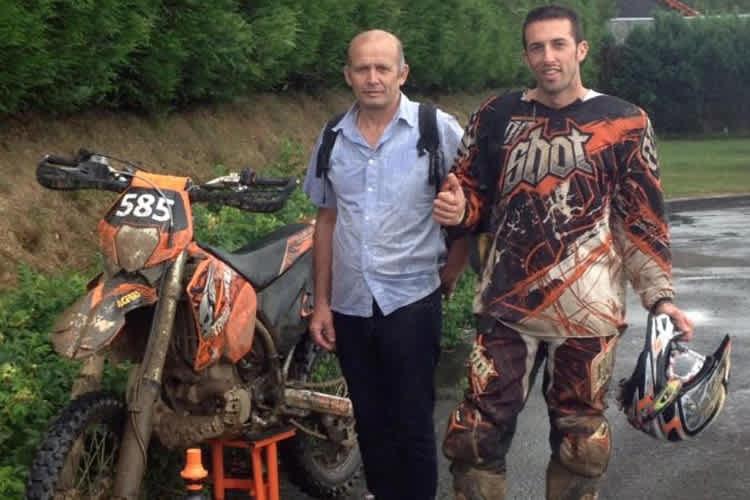Adrien Lesaulnier: Spass beim Enduro