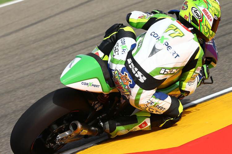 Dominique Aegerter auf der Suter