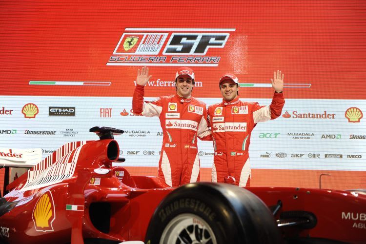 Neues Ferrari-Doppel Alonso und Massa