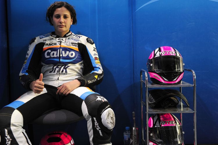 Ana Carrasco aus dem Calvo-Team