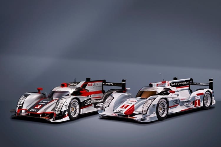 Audi LMP Doppelt:  R18 ultra sowie der R18 e-tron quattro