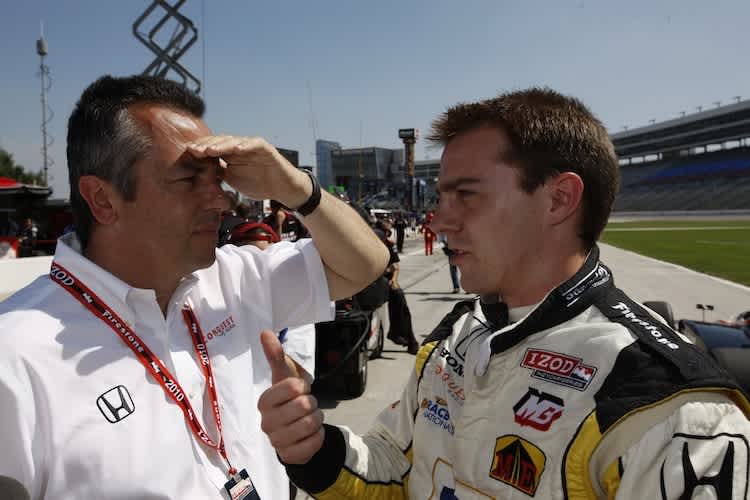 Eric Bachelart mit Bertrand Baguette