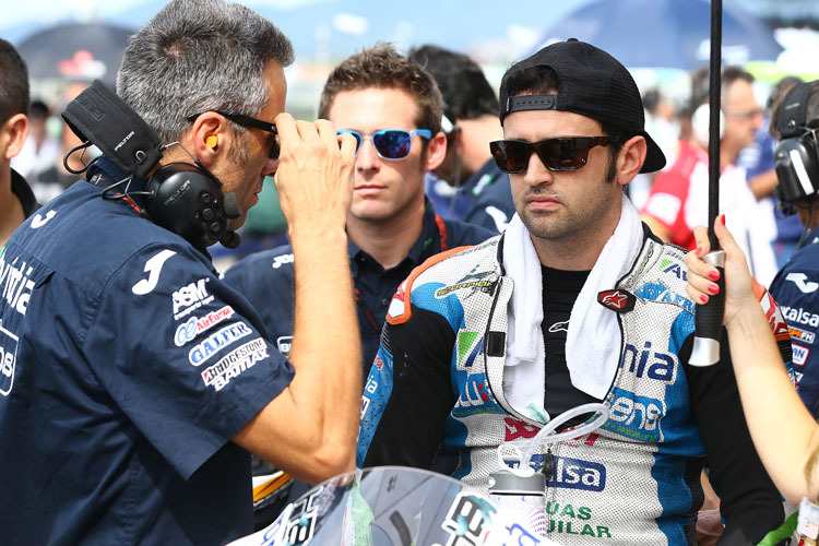 Héctor Barbera: Wechselt er nur das Hinterrad?