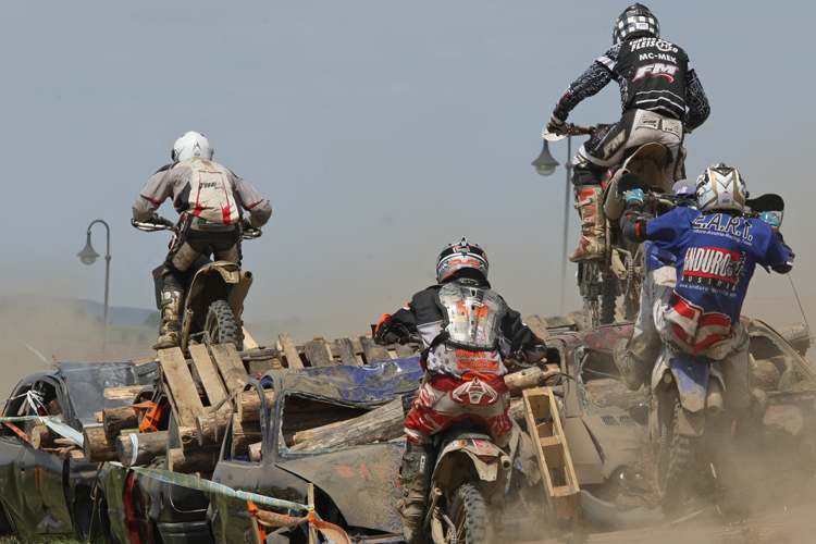 Battle-X: Es gab einige spektakuläre Hindernisse zu überwinden