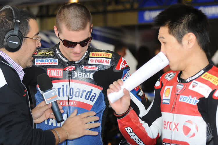 Rivalen und Kumpels: Spies (li.) und Haga