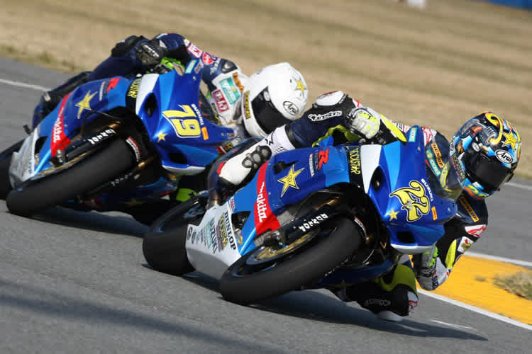 Blake Young (#79) und Tommy Hayden (#22)