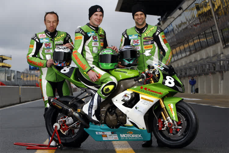 v.l.n.r.: Roman Stamm, Patric Muff und Horst Saiger