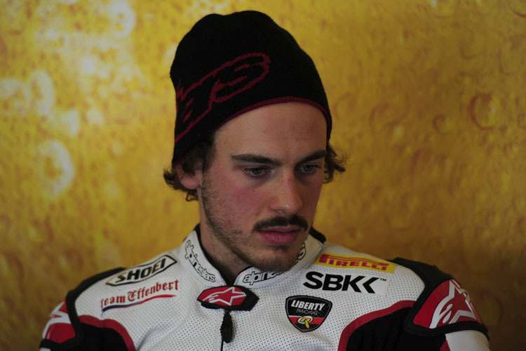 McCormick bei seinem ersten Test