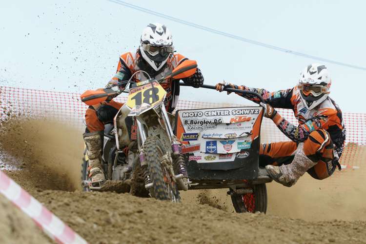 Zwei Mal in den Top-Ten: Bürgler/Markert