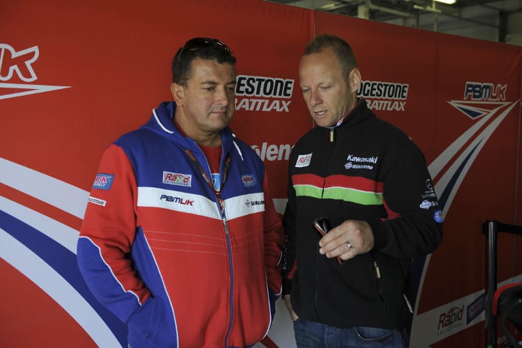 Paul Bird und Shane Byrne