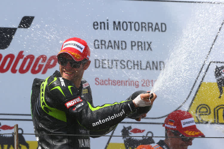 Cal Crutchlow: Platz 2 auf dem Sachsenring
