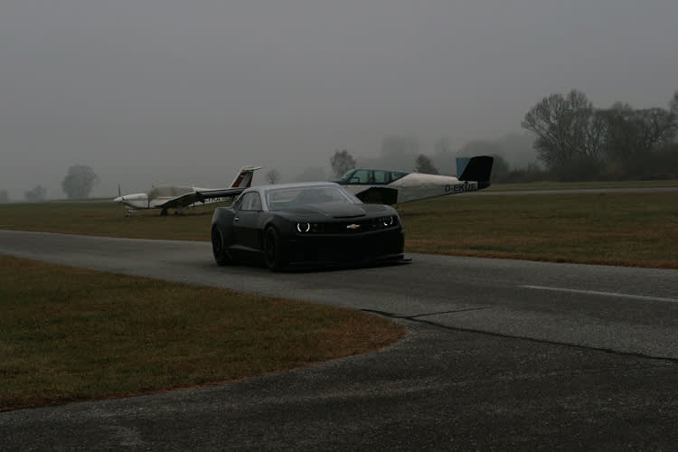 Erste Ausfahrt des Camaro GT3