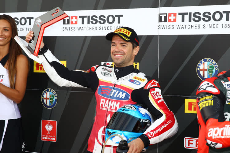 Zwischendurch ist es auch für Carlos Checa mühsam, motiviert zu bleiben