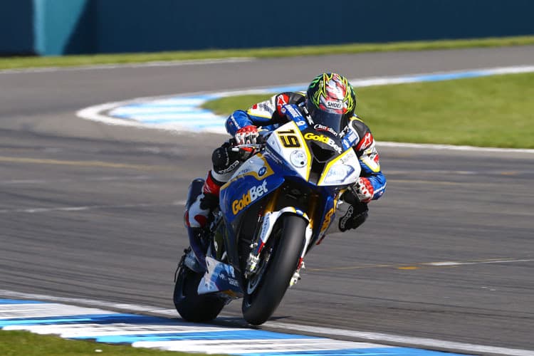 Chaz Davies in Donington