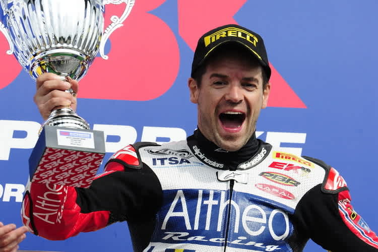 Jubelt dort der kommende Weltmeister?