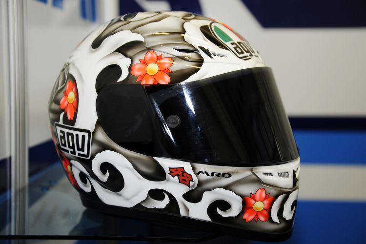 Claudio Cortis Helm sorgte in Silverstone für Probleme